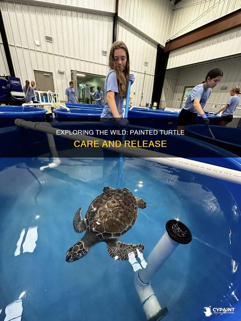 what do i do with a wild painted turtle