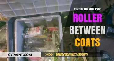 Paint Roller Maintenance: Between Coats