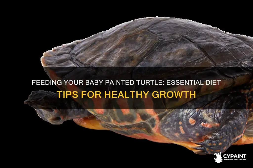 what do i feed a baby painted turtle