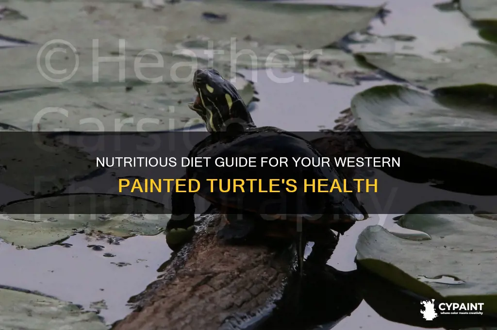 what do i feed my western painted turtle