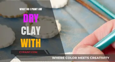 Best Paints and Techniques for Air Dry Clay Projects