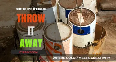 Safely Disposing of Paint: A Guide to Proper Paint Disposal