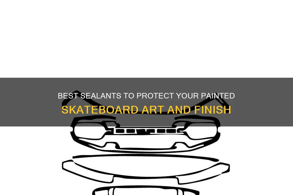 what do i seal my painted skateboards with