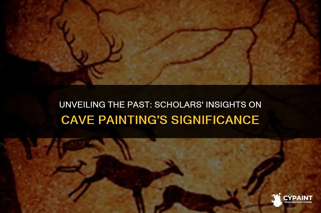 what do scholars belived was the importance of came painting