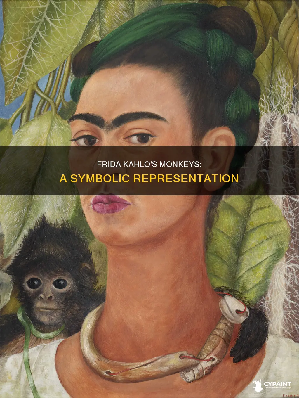 what do the monkeys represent in frida kahlo painting