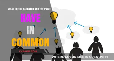 Unveiling Shared Visions: The Narrator and Painter's Common Ground