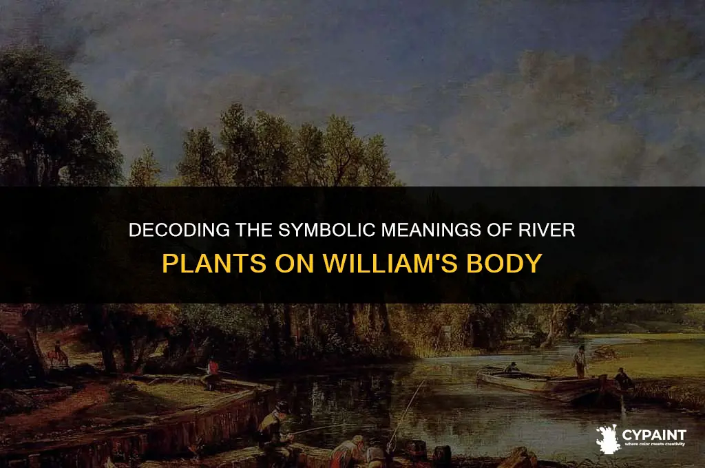 what do the river plants painted on william