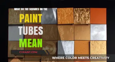 Understanding Paint Tube Symbols: A Guide to Square Meanings