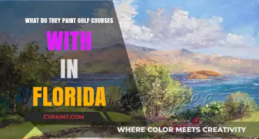 Golf Courses' Green Paint: Florida's Secret