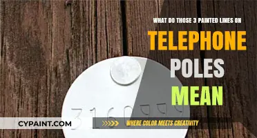 Decoding Utility Markings: The Mystery of Telephone Pole Lines