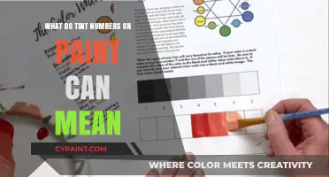 Decoding Paint Can Tint Numbers: Understanding Color Codes and Ratios