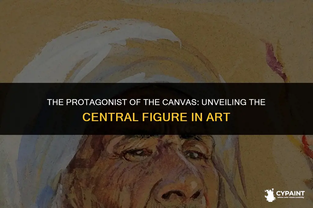 what do we call the main character in a painting