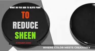 Enhancing Matte Finish: Secrets to Reducing Sheen in Alkyd Paint