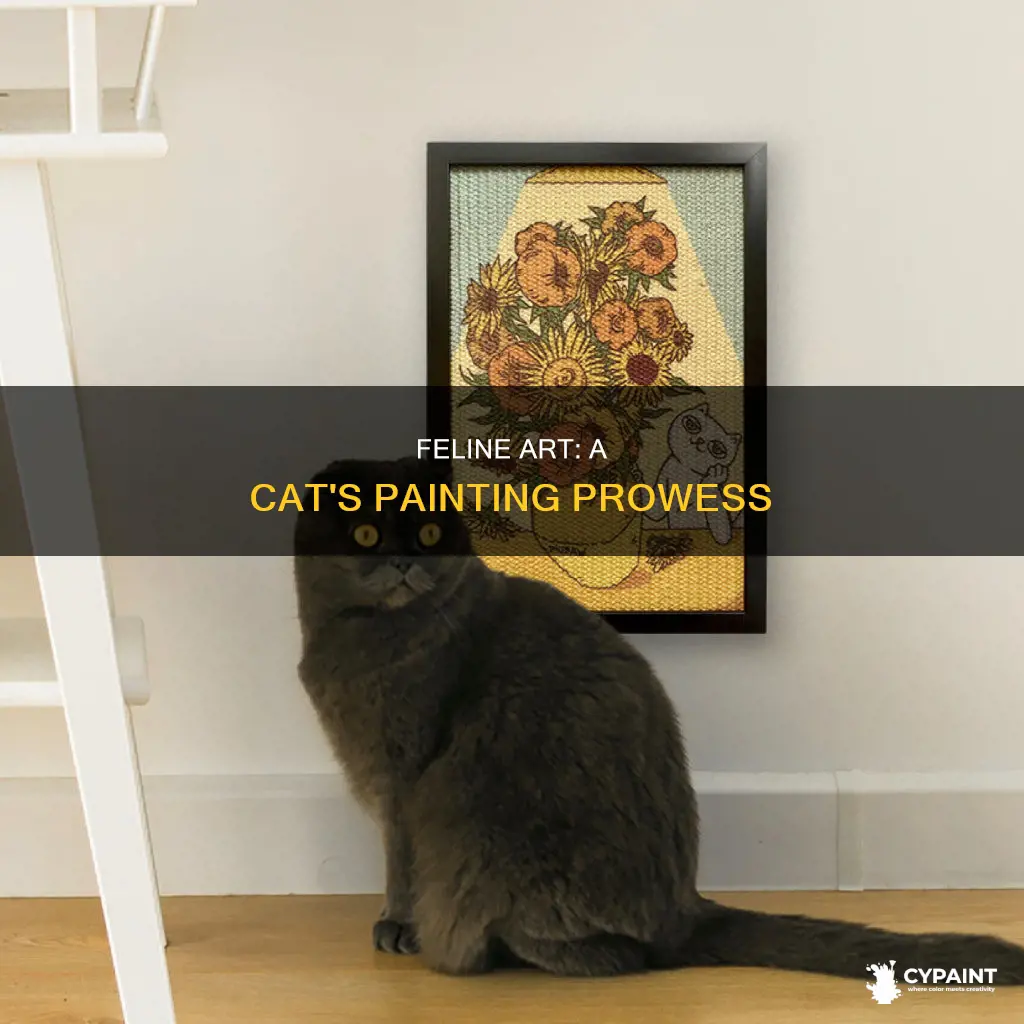what do you call a painting by a cat