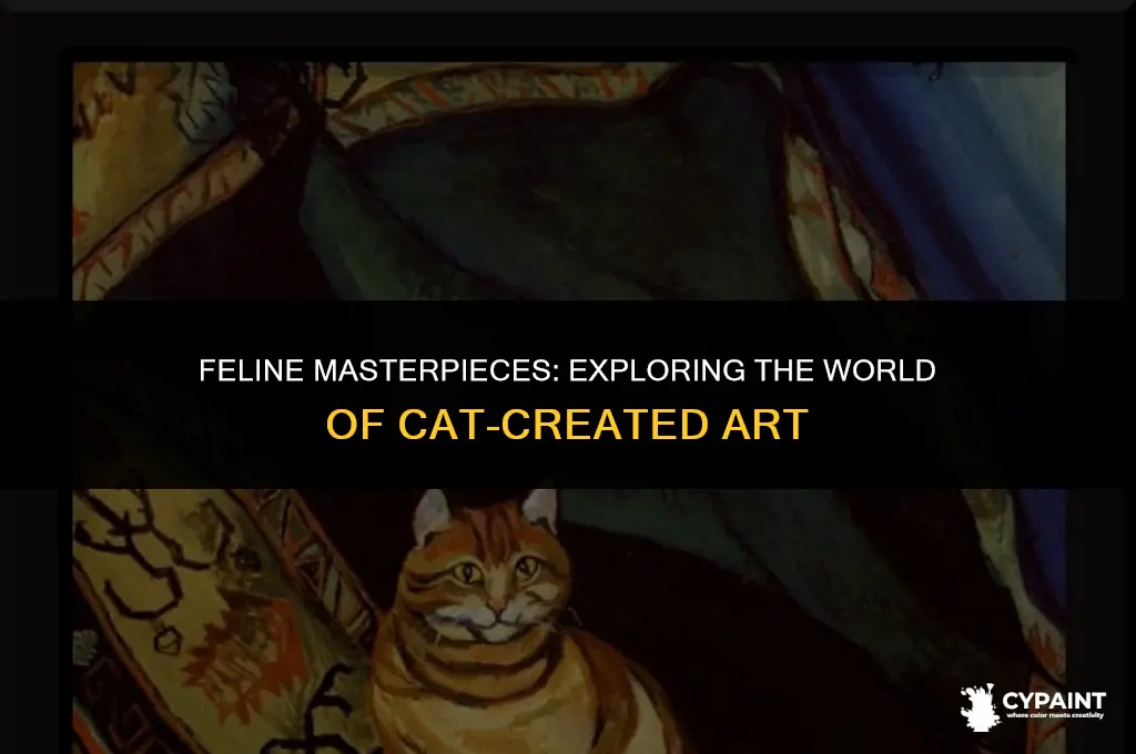 what do you call a painting made by a cat