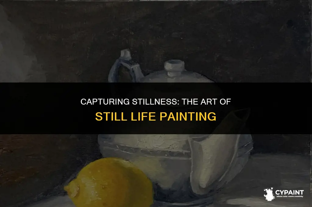 what do you call a painting of a still object