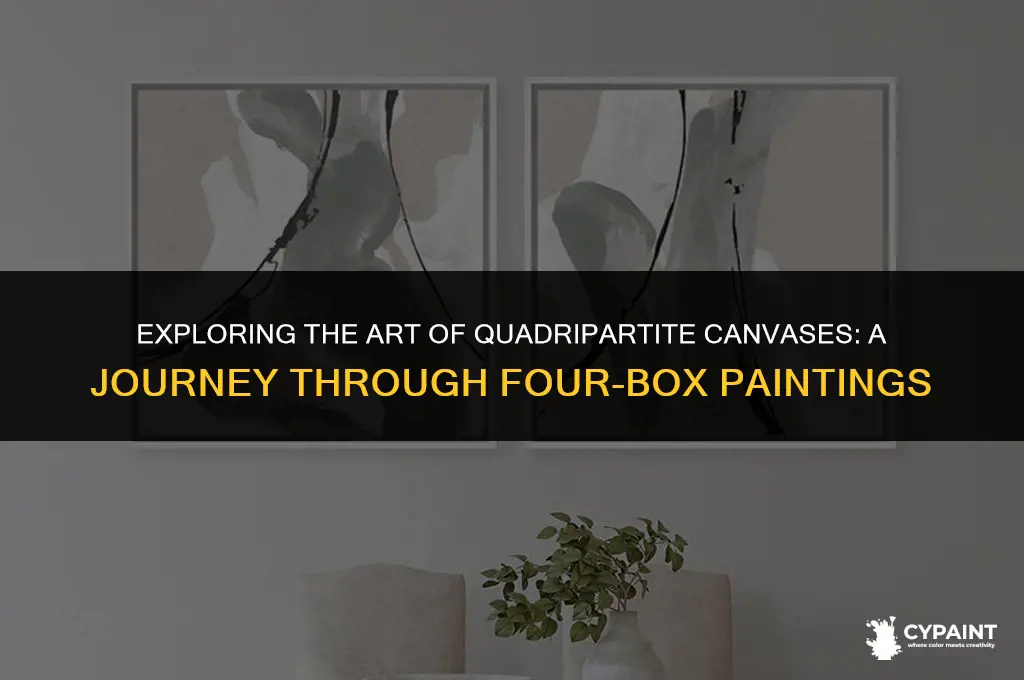 what do you call a painting that has four boxes