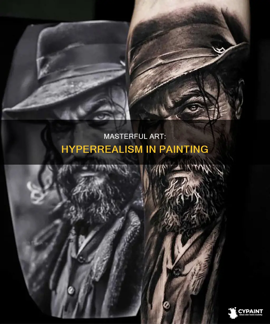 what do you call a painting that looks real