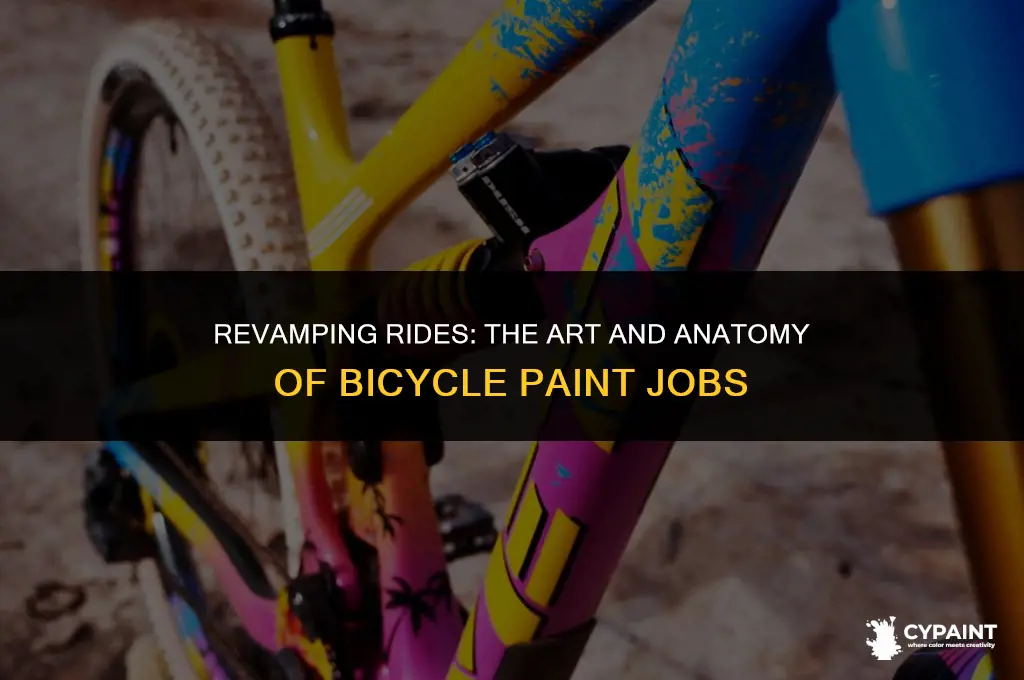 what do you call the painted part of a bike