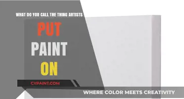 Exploring the Artist's Canvas: What Do You Call the Thing Artists Put Paint On?