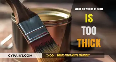 How to Fix Thick Paint: Techniques and Tips