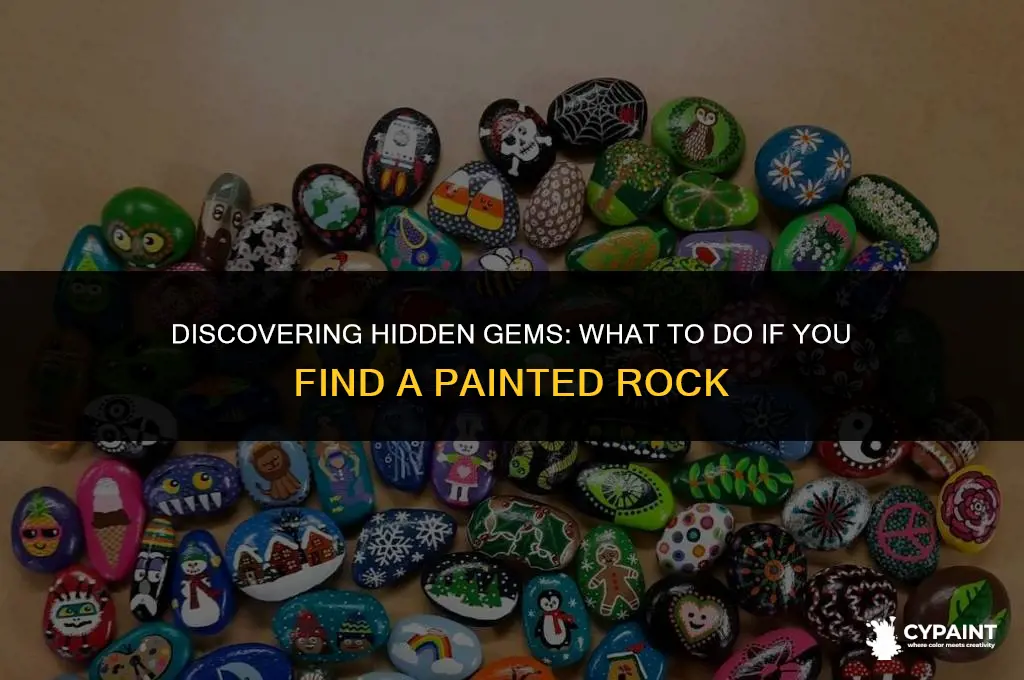 what do you do if you find a painted rock