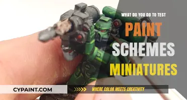 Testing Paint Schemes: Miniatures Made Perfect