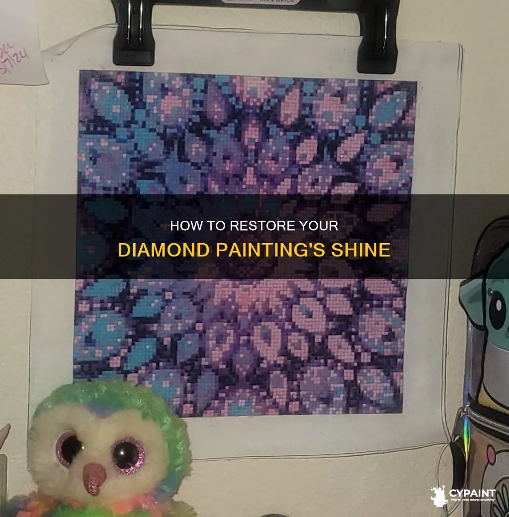 what do you do when your diamond by paint