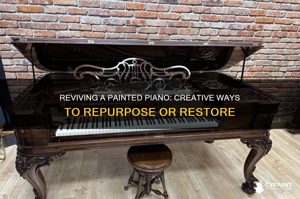 what do you do with a painted piano