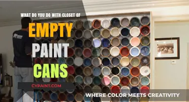Reviving Creativity: Repurposing Your Closet of Empty Paint Cans