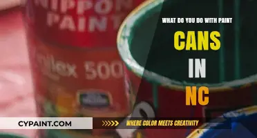 Dispose of Paint Cans the Right Way in North Carolina