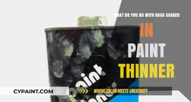 Safely Disposing of Paint Thinner-Soaked Rags: A Guide