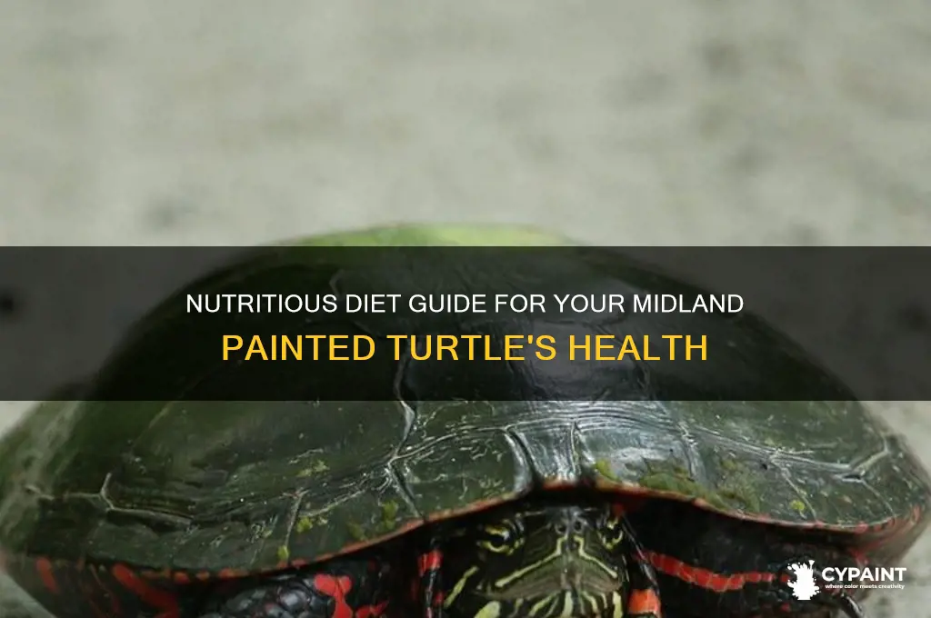 what do you feed a midland painted turtle