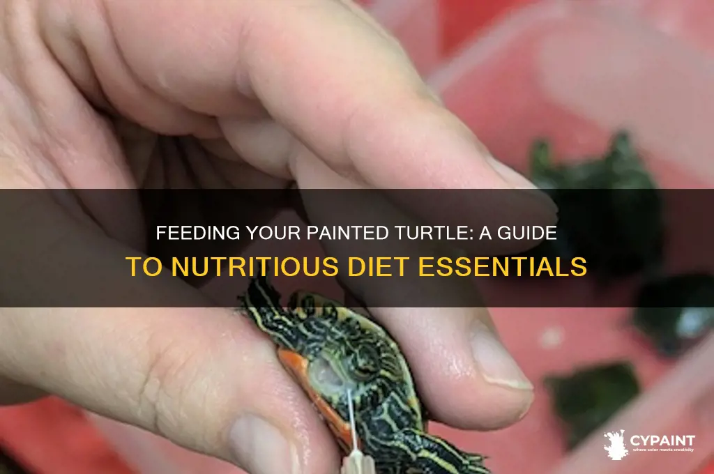 what do you feed a pet painted turtle