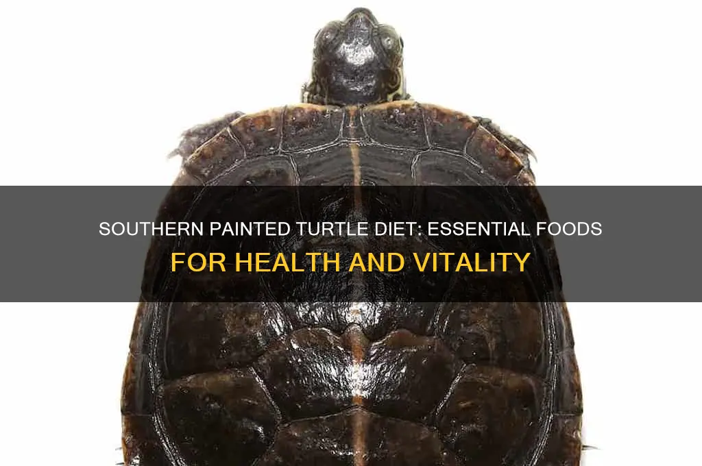 what do you feed a southern painted turtle
