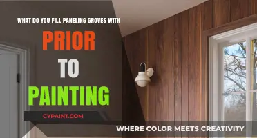 Prepping Paneling Grooves: Essential Steps Before Painting