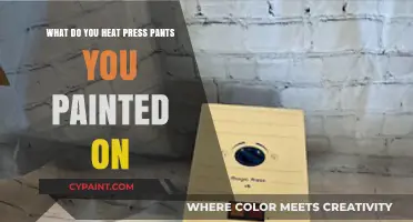 Heat Pressing 101: Perfectly Pressed Painted Pants