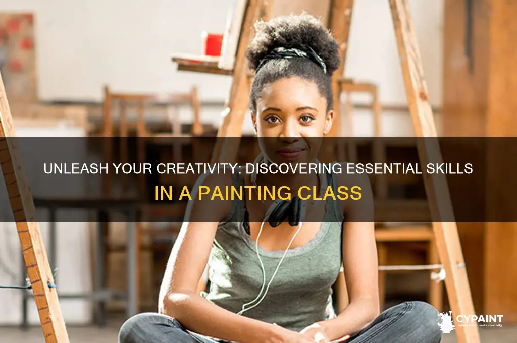 what do you learn in a painting class