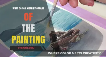The Mystery of Opaque Paint: Exploring the Unknown
