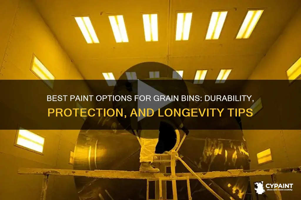 what do you paint a grain bin with