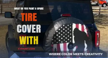 Spare Tire Cover Painting: Best Paint Options