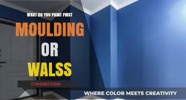 Painting Tips: Moulding or Walls First? The Right Order Revealed