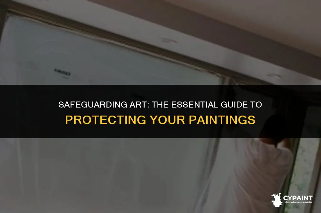 what do you put over a painting to protect it