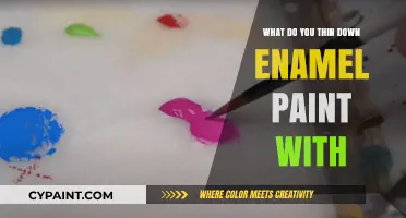Effective Thinning Techniques for Enamel Paint: Tips and Best Practices