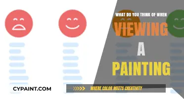 Exploring the Mind: Viewing a Painting