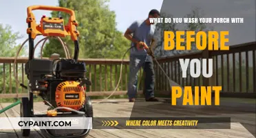 Prepping Your Porch: The Ultimate Guide to Washing Before Painting