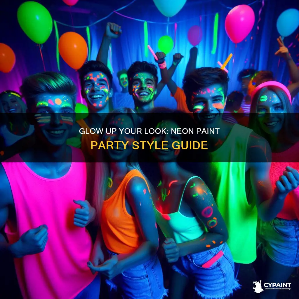 what do you wear to a neon paint party