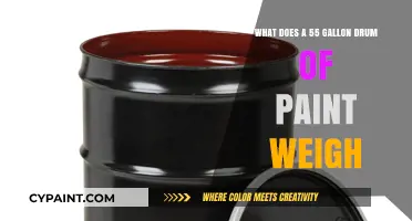 How Heavy is a 55-Gallon Drum of Paint?