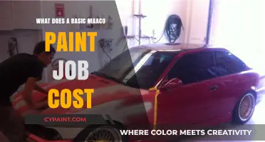 How Much Does a Basic Maaco Paint Job Cost?