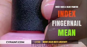 Blue Index Fingernail Meaning: Uncovering the Symbolism Behind the Trend
